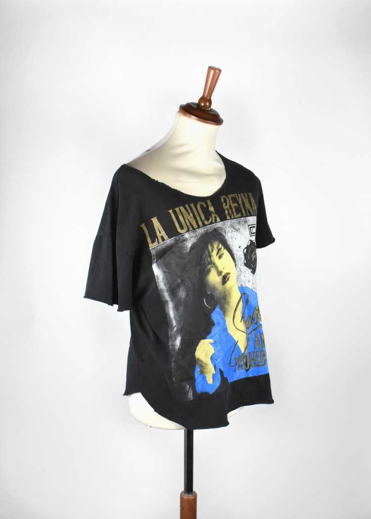 Vintage Thrashed Selena T-Shirt, Selena Queen of … - image 3
