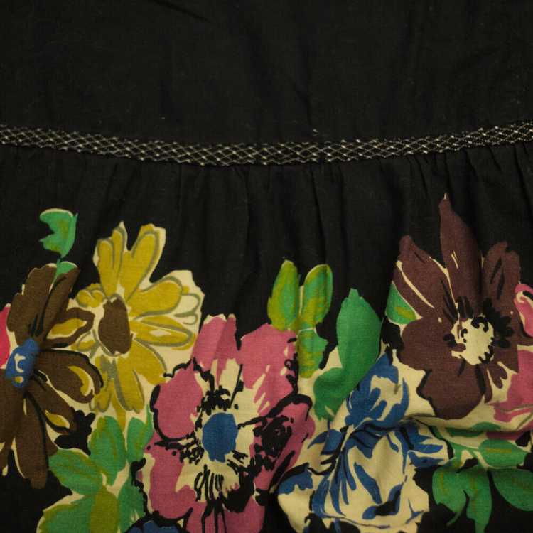 1970s-80s Koos van den Akker floral tent dress - image 6
