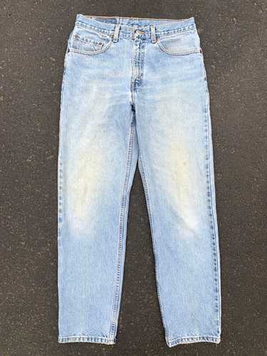 Size 27 28 Vintage Levi/'s 505 Grunge Jeans Tag size 31x30 in Faded Light Blue Item #330