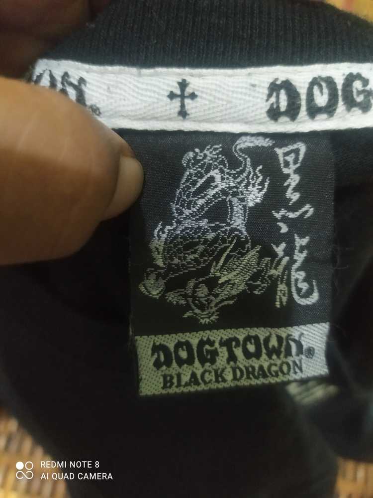 Dogtown Vintage Dog Town Black Dragon Old Skate Tshirt - Gem