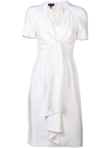 Jean Louis Scherrer Pre-Owned knot detail dress -