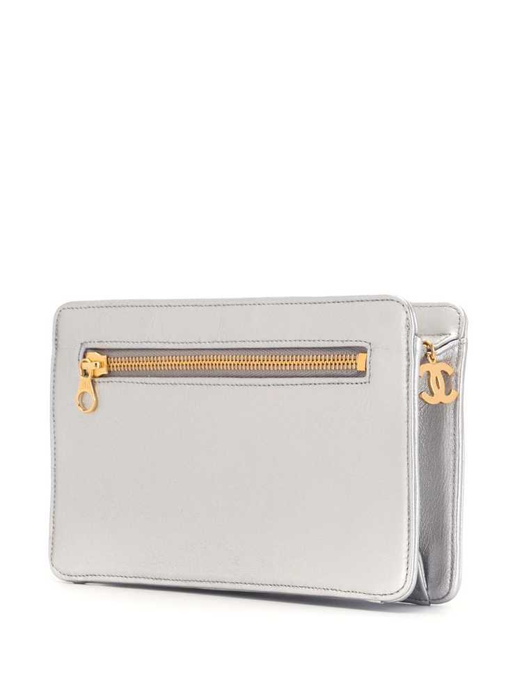 CHANEL Pre-Owned 1997 CC Turn-lock clutch bag - S… - image 3