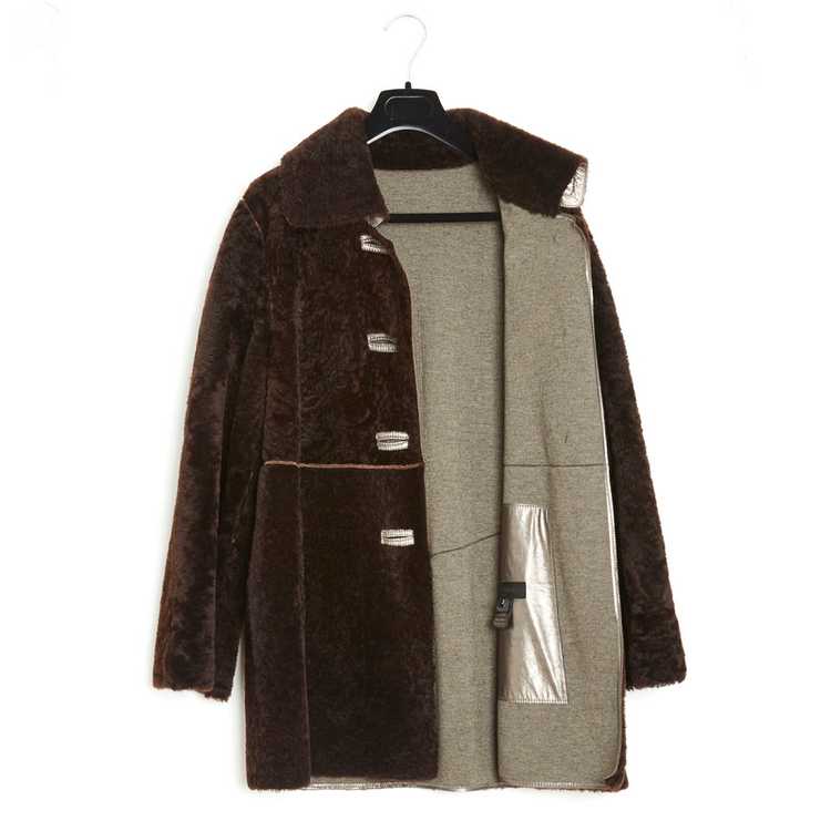 Sylvie Schimmel Jacket/Coat Fur in Brown - image 3