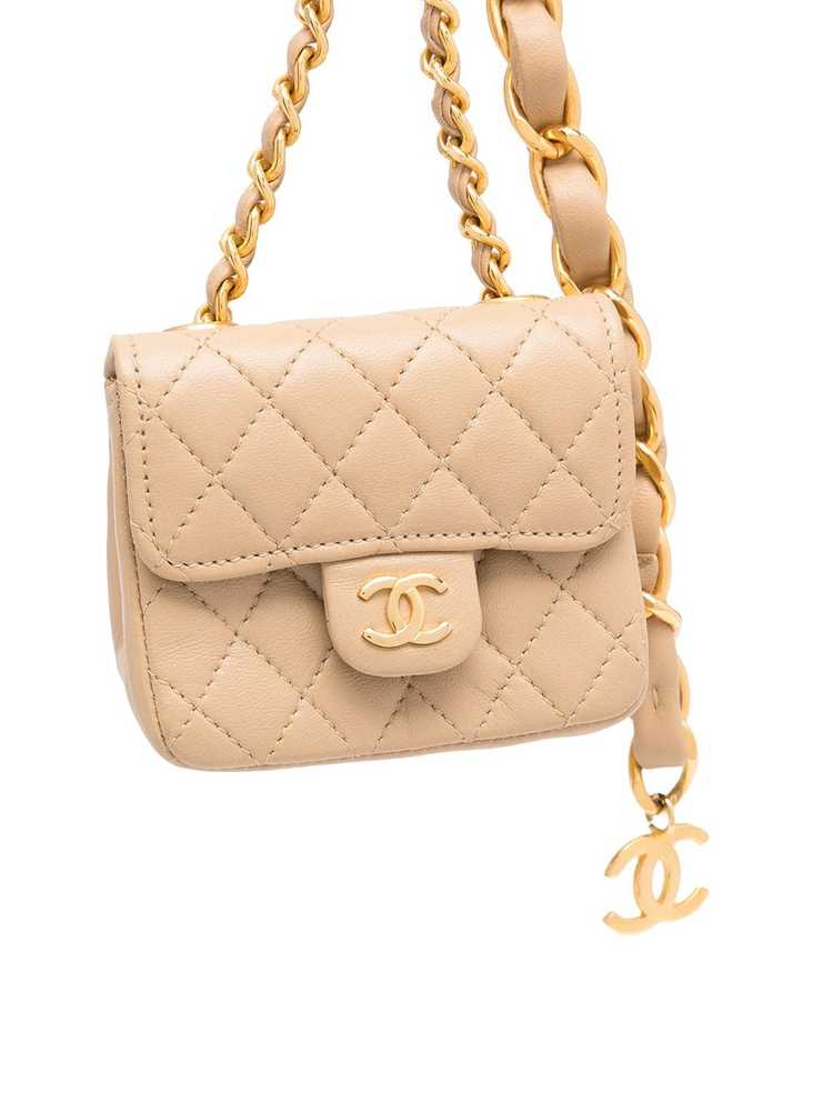 Chanel Pre-Owned - 2022 Small Double Flap Shoulder Bag - Women - Caviar Leather - One Size - White