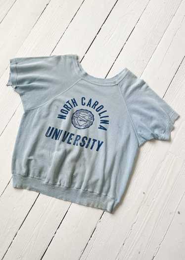 Vintage 1960s UNC Chapel Hill Short Sleeve Sweatsh