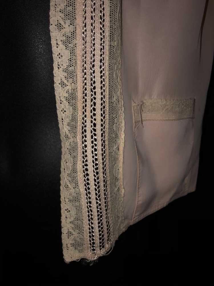 OLD STORE STOCK ~ Vintage 1940's Peachy Pink Rayo… - image 3