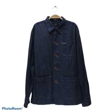 Denim Chore Jacket - Dark Indigo