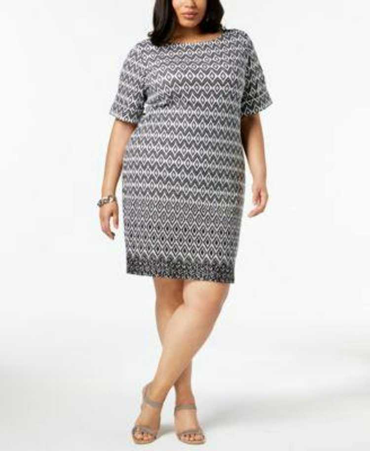 Karen Scott Shirt Dress - image 1