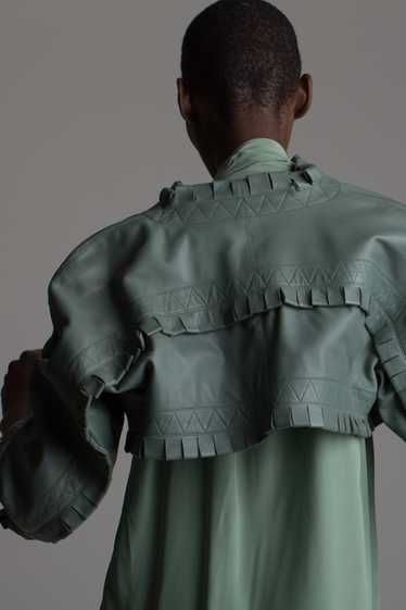 Vintage Alaia Leather Bolero