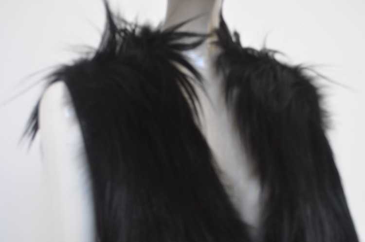Helmut Lang fur and leather Vest - image 3