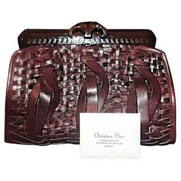 Christian Dior Samourai 1947 Bag Leather in Brown