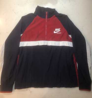 Nike Nike Sportswear Woven Half-Zip Blue Red White