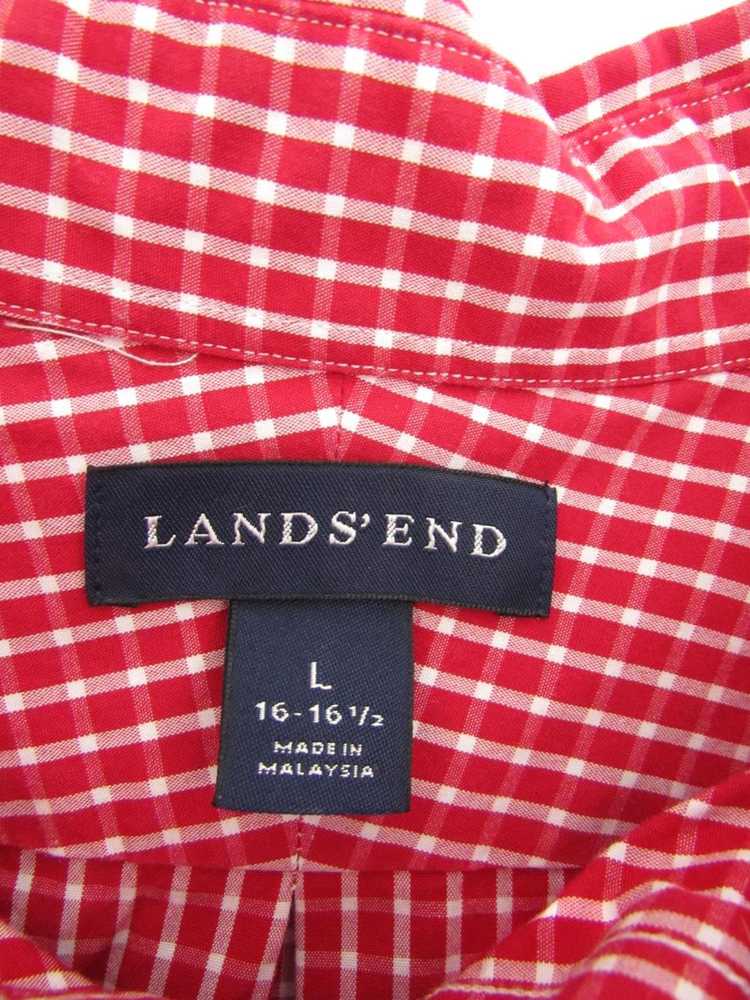 Lands' End Button-Front Shirt - image 3