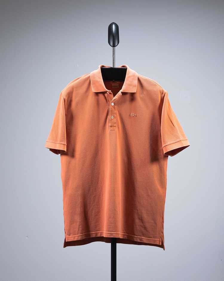 lacoste vintage washed polo