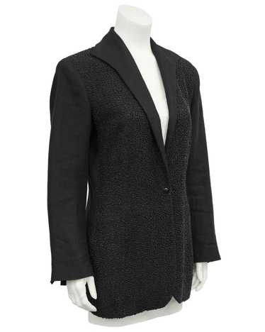 Jean Paul Gaultier Black Beaded Embellished Blazer