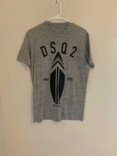 Dsquared2 Surfboard Logo-Print Short-Sleeve T-Shir