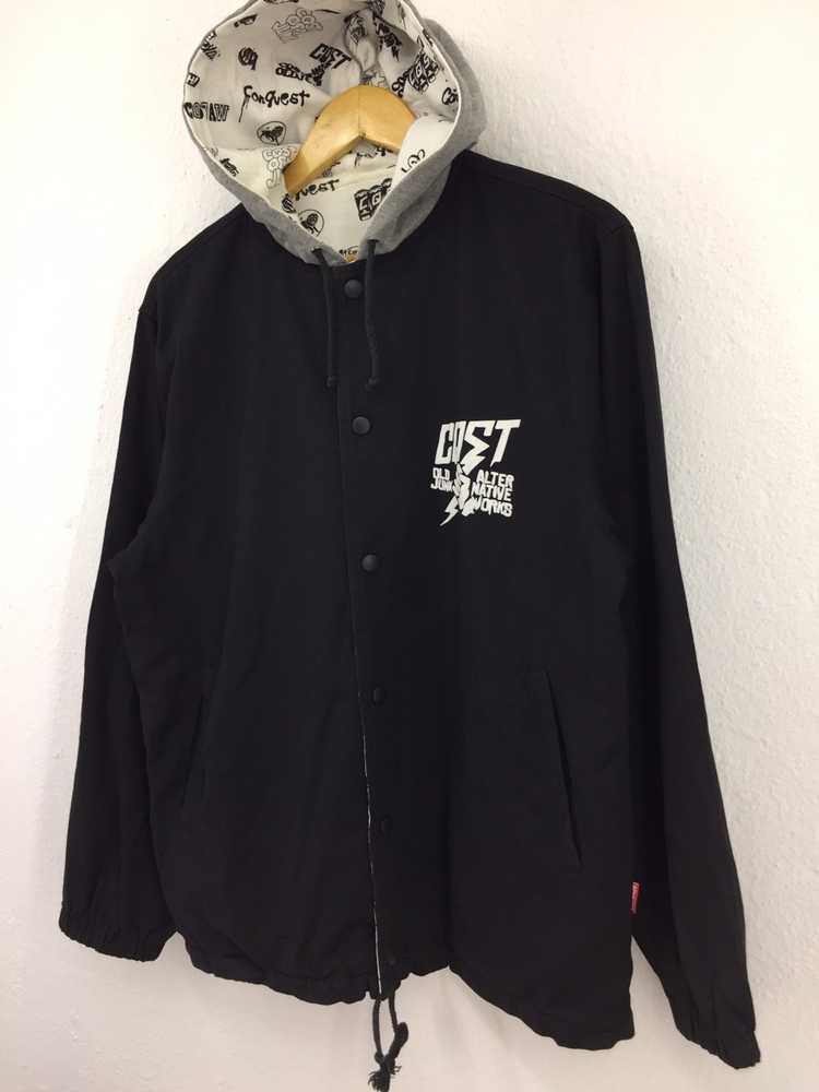 Japanese Brand Conquest Reversable Hooded Jacket … - image 3