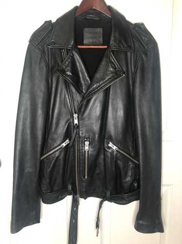 Allsaints kahawa leather biker Gem