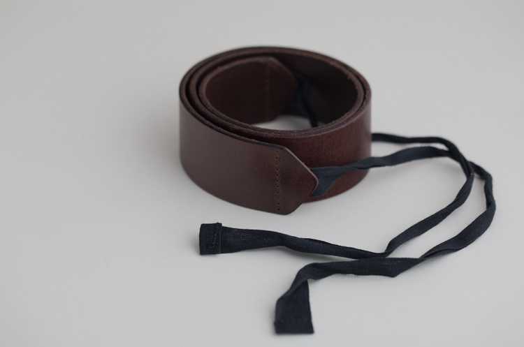 Vintage Martin Margiela Leather Belt - image 2