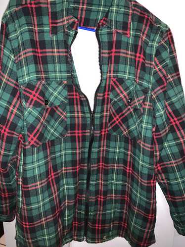 Other Plaid Sherpa flannel
