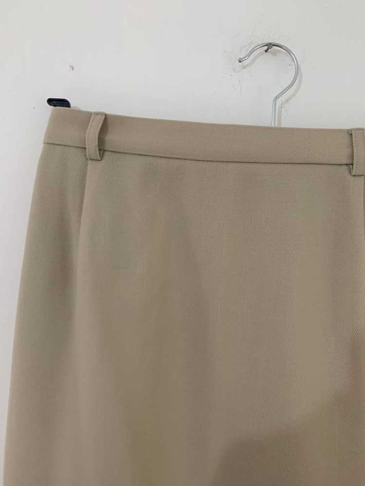 Vintage Jaeger Skirt Knee Length Beige UK Size 14 - image 4