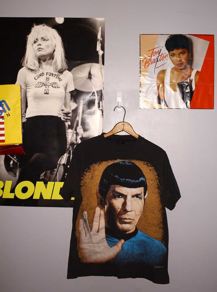 Movie × Vintage 90s Star Trek Spock Vulcan T-Shirt - image 1