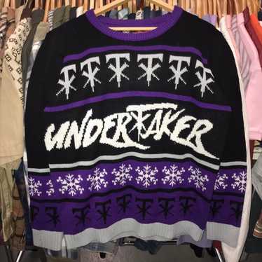 Wwe × Wwf Undertaker WWE Knit Sweater - image 1
