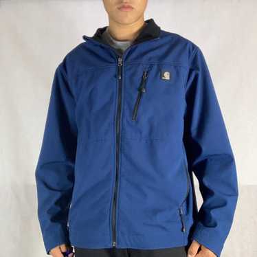 Carhartt × Streetwear Navy Carhartt Rain jacket - image 1