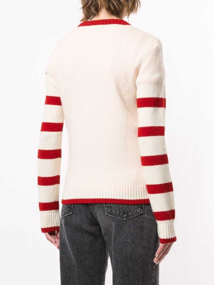 CHANEL Pre-Owned 2007 penguin intarsia jumper - W… - image 4