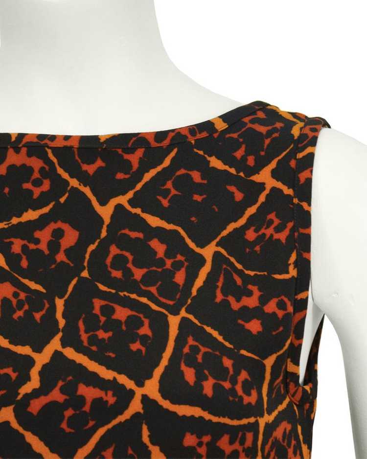 Yves Saint Laurent Leopard Print Silk Tank - image 4