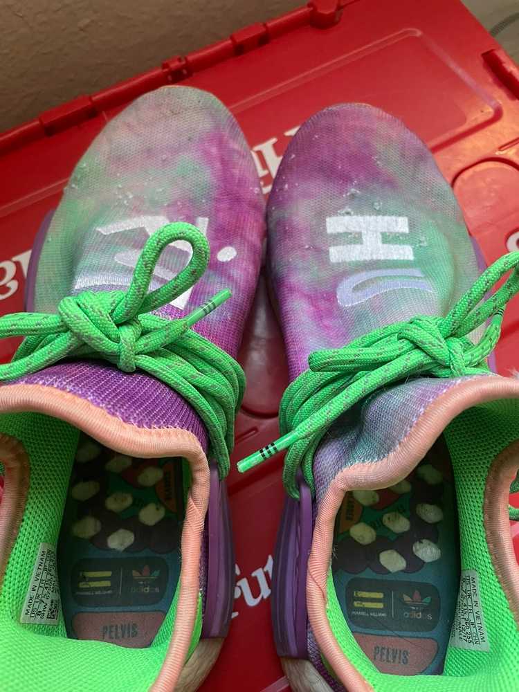 Adidas × Pharrell human race nmd x holi - chalk/c… - image 2