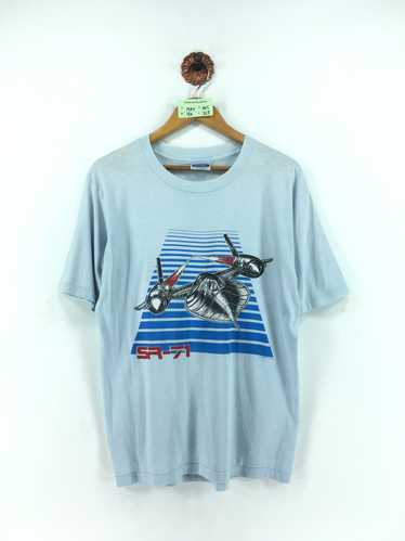 Blackbird × Hanes × Vintage Vintage 90s Lockheed … - image 1