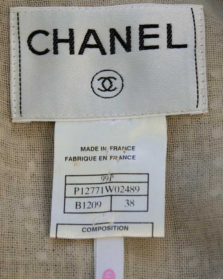 Chanel Pearl Trim Boucle Skirt Suit - image 2