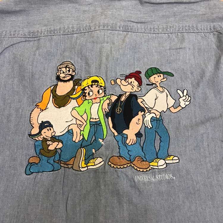 Universal Studios × Vintage Vintage Popeye Jeans … - image 1