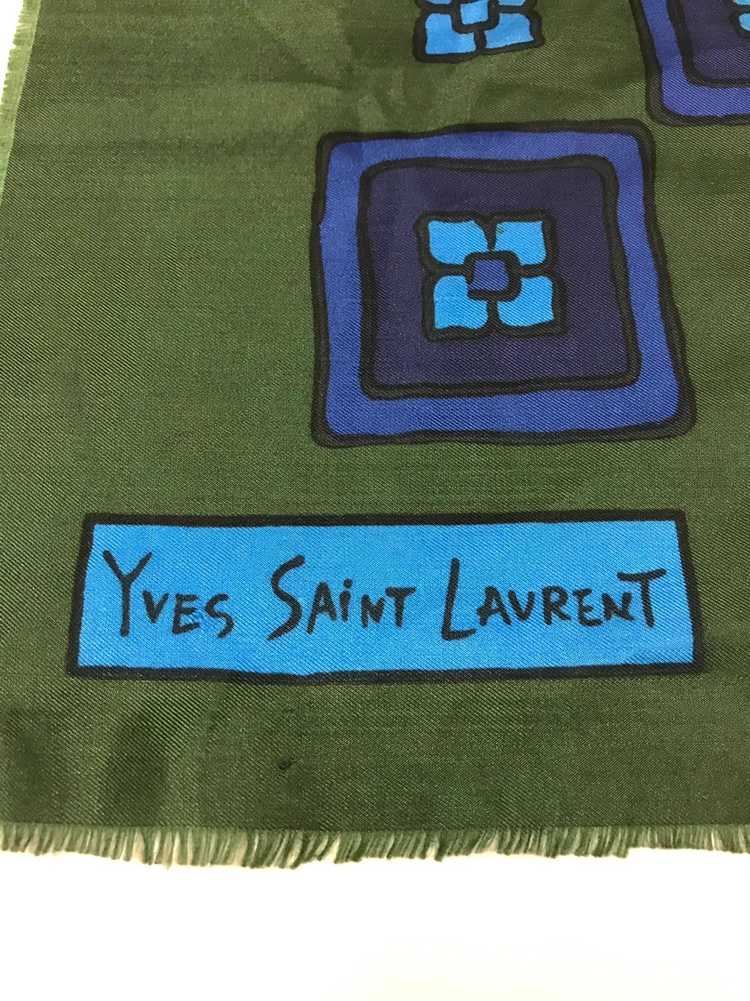 Yves Saint Laurent Yves Saint Laurent scarf x Des… - image 5