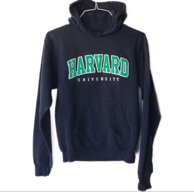 Champion × Harvard × Vintage Harvard embroidered … - image 1