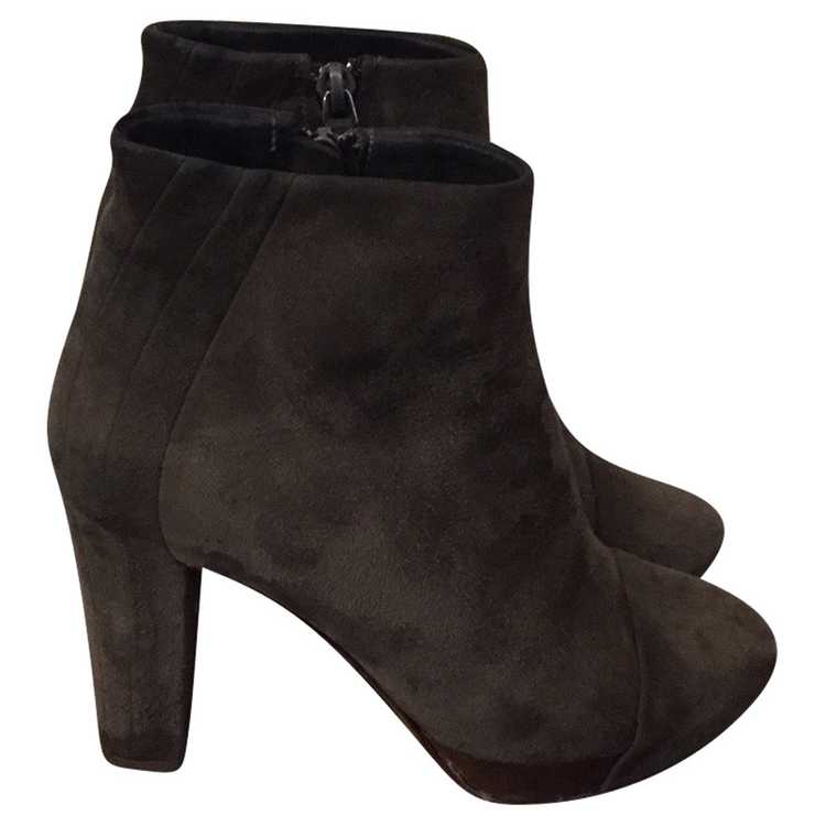 Roberto del Carlo Ankle boots Suede in Brown - image 1