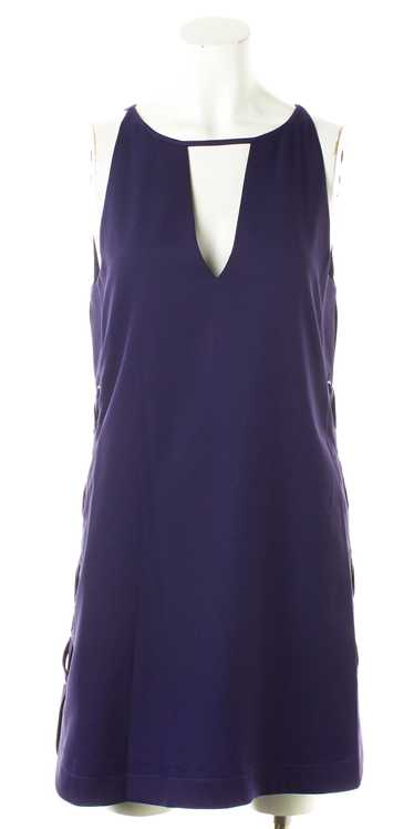 PARKER Purple Mini Dress Size XS