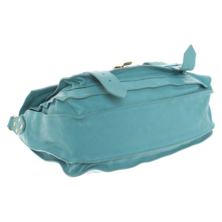 Proenza Schouler Shoulder bag Leather in Turquoise - image 5