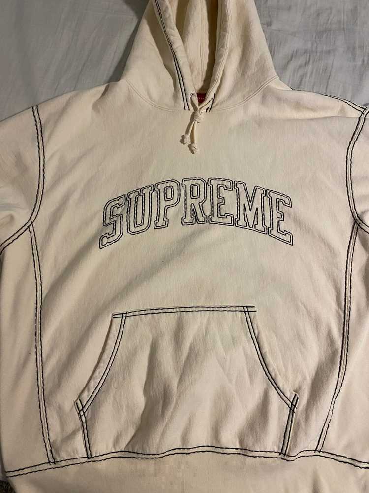 Supreme Supreme Big Stitch Hooded Sweatshirt - Gem