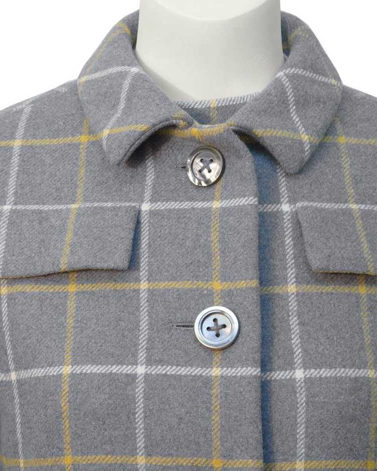 Grey Windowpane Dress and Jacket Set - image 4