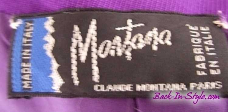 Claude Montana Signature Purple Jacket - image 2