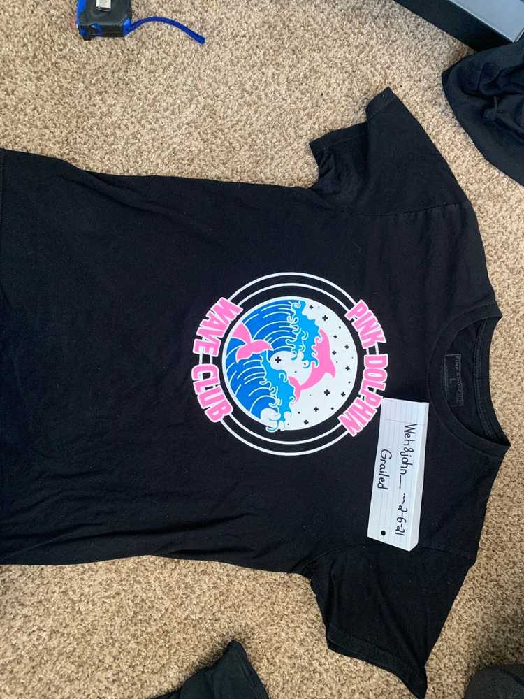 Pink Dolphin Pink dolphin “wave club” tee - image 2