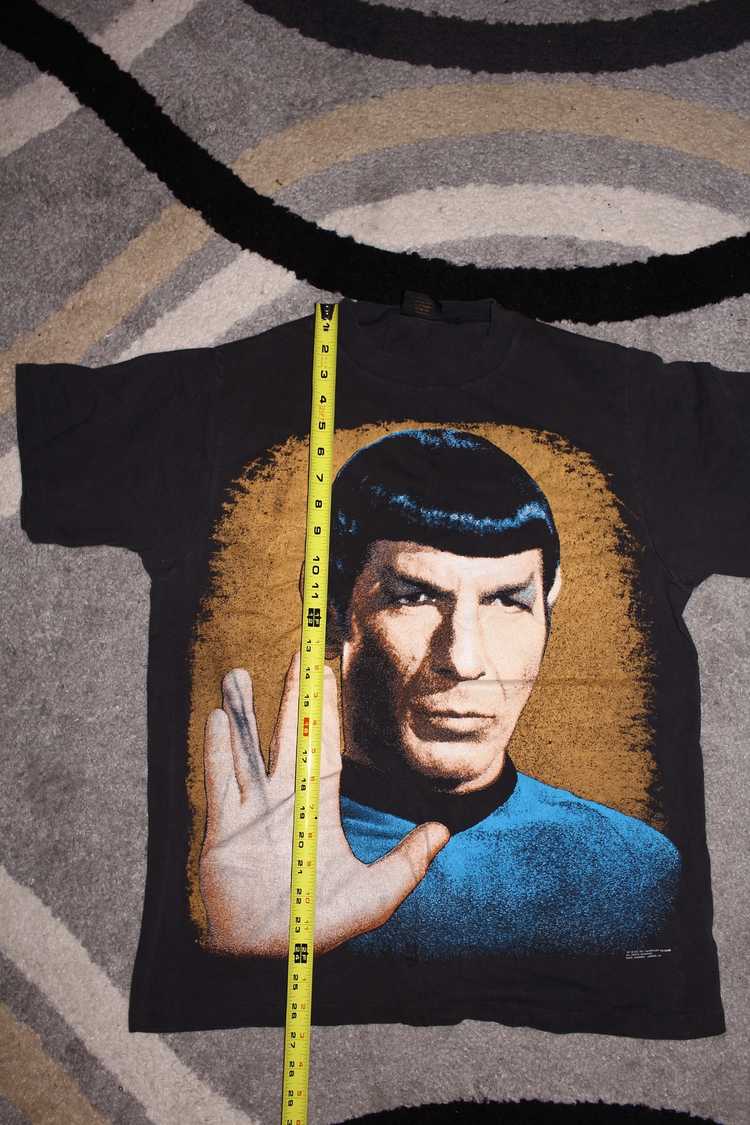 Movie × Vintage 90s Star Trek Spock Vulcan T-Shirt - image 7