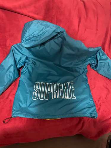 Sweatshirt Supreme x Champion Red size L International in Cotton - 29592733