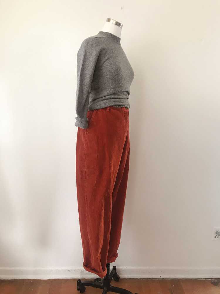 1980s Woolrich Rust Colored Corduroy Pants - image 2