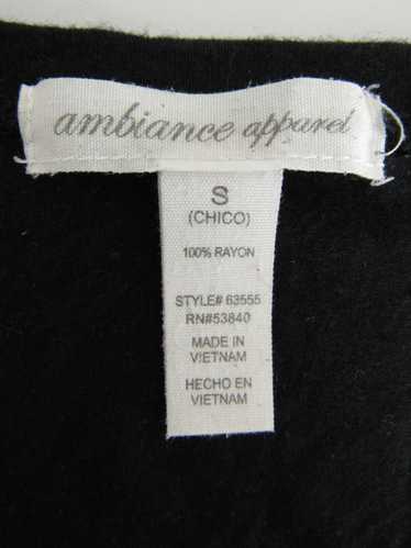 Ambiance Apparel Womens T-Shirt Black V-Neck & White V-Neck Size M 3 V-Necks