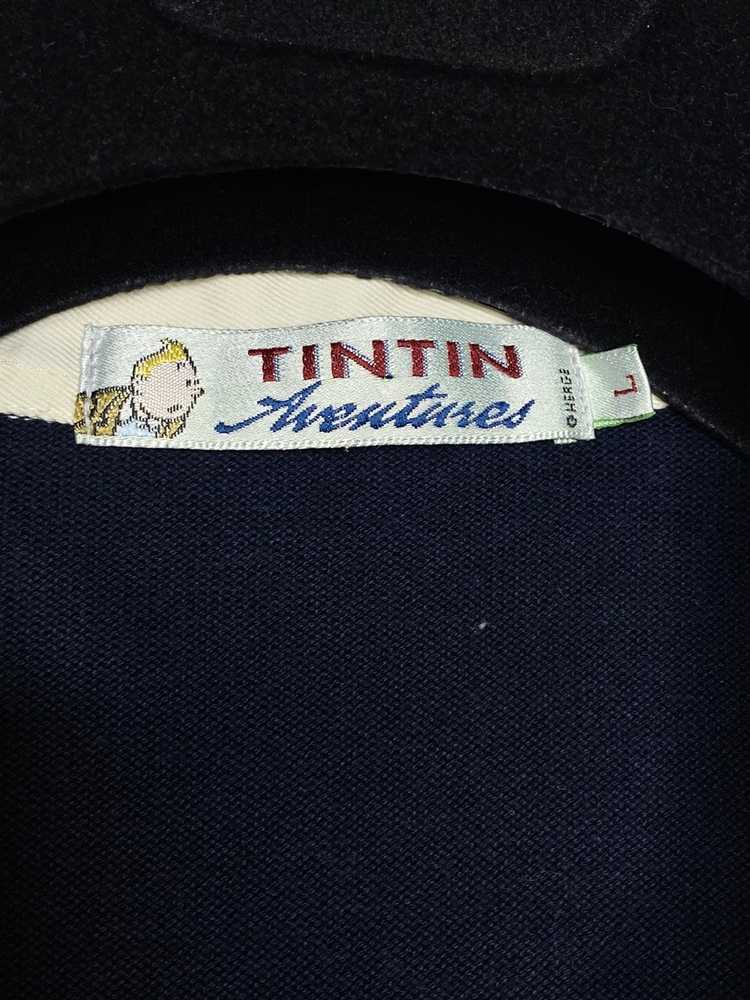 Vintage Vintage 90s Tin tin collar sweatshirt - image 3