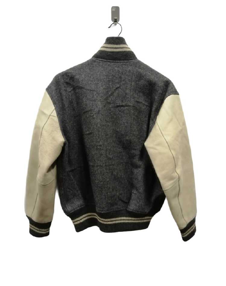 Varsity Jacket × Vintage Vintage Jun Campus Cuir … - image 3