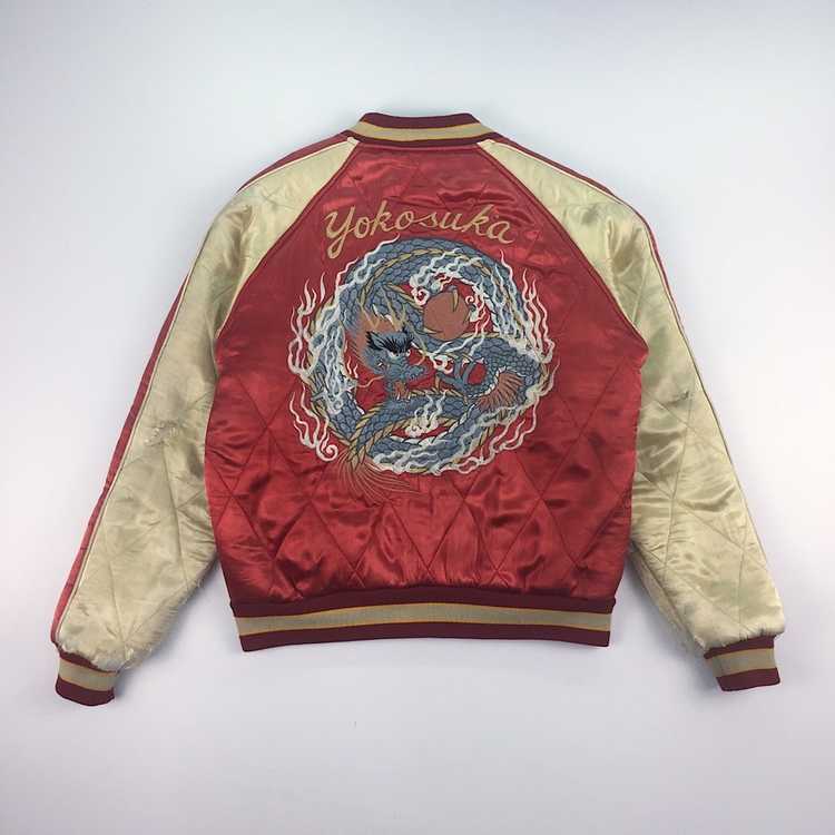 M] WTaps Red Dawn Locals Reversible Sukajan Souvenir Jacket –